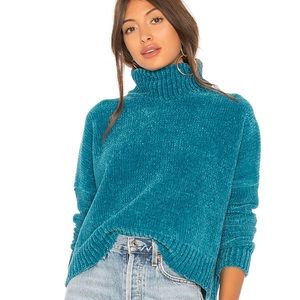 Lovers + Friends Geneva Chenille Turtleneck Sweater